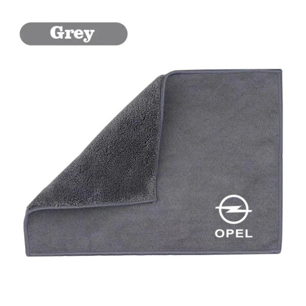 Fiber Fleece Car Cleaning Car Wash Towel Auto Tool Accessories For Opel Astra G H J F K =Vectra C D Zafira B Antara Corsa Mokka - Image 10