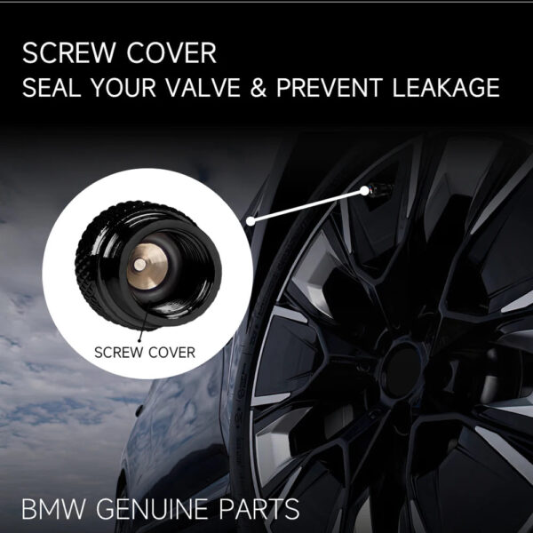 4PCS/set Car Tire Valve Metal Aluminum Alloy Valve Cap for BMW M X3 X5 X6 E90 E70 F30 Auto Accessories - Image 6