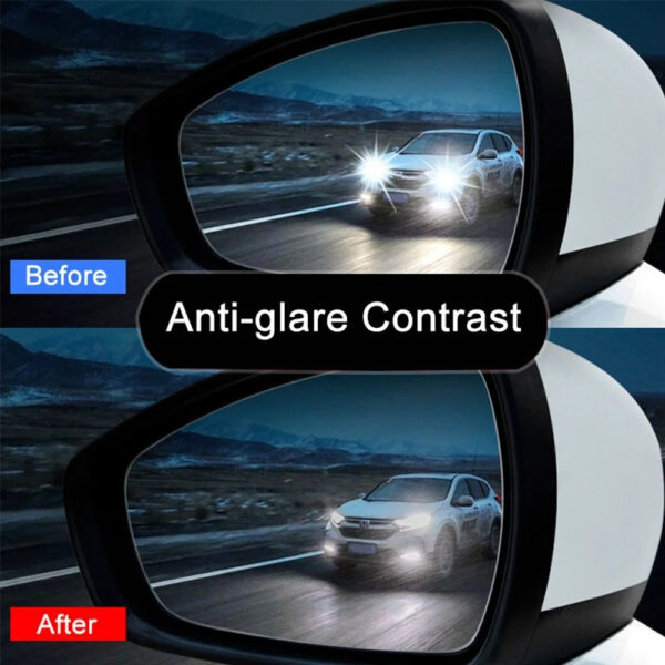 Auto Car Rainproof Film Anti Fog Car Sticker Car Mirror Window Clear Film Rain Proof Waterproof Film Auto Sticker Accessories - Image 4