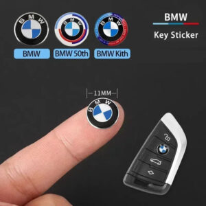 11/14mm Car Key Emblem Stickers Auto Keyhole Logo Decals For BMW 50th Kith GT G30 G20 G05 G11 E48 F30 F10 E90 F20 E46 X3 X6 E93