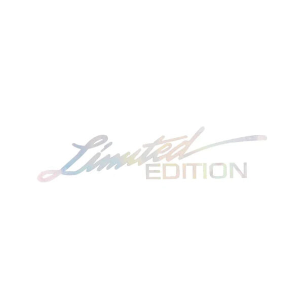 Car Laser Stickers LIMITED EDITION English Letter Car Front Decoration Reflective Decal Auto Styling Sticker Car Decals 16*4cm - Image 9