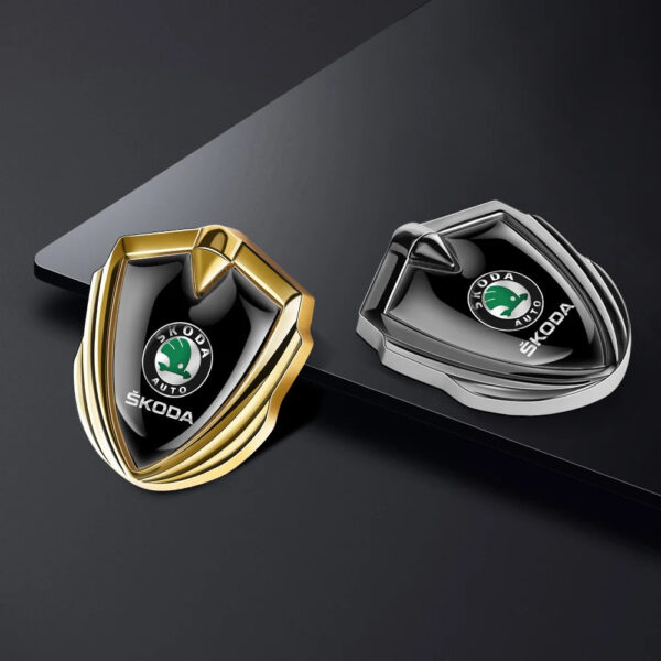 Car Shield Badge Sticker Auto Body Side Window Decoration Accessories For Skoda Octavia Rapid Fabia Superb Kodiaq Kamiq a7 A5 - Image 4