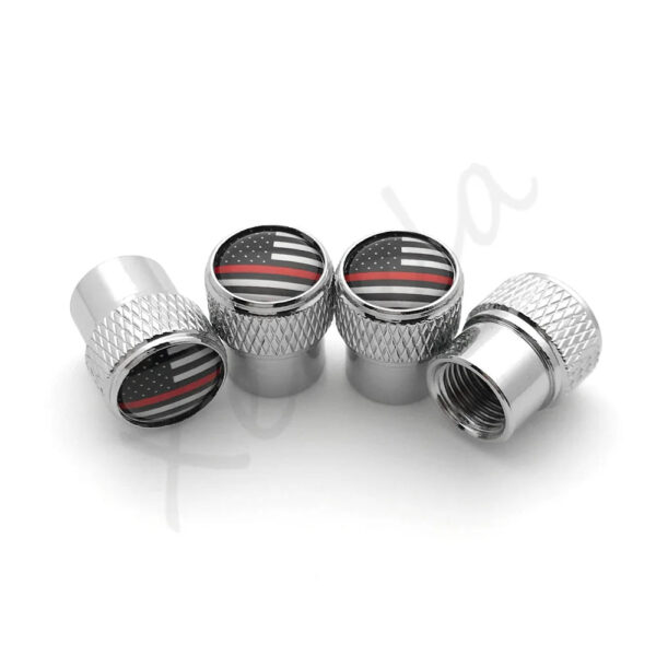 4Pcs USA US America Flags Logo Car Wheel Tire Valve Stem Caps Cover For Toyota Ford Chevrolet GMC VW Honda Jeep Auto Accessories - Image 9