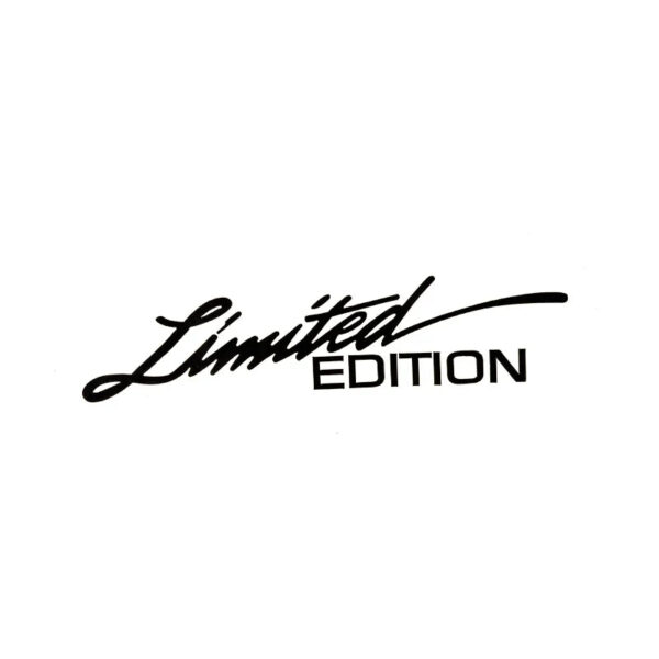 Car Laser Stickers LIMITED EDITION English Letter Car Front Decoration Reflective Decal Auto Styling Sticker Car Decals 16*4cm - Image 8