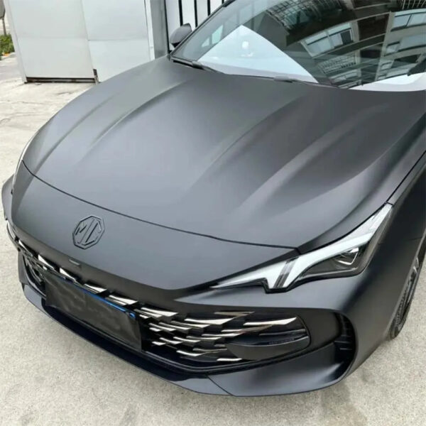 Black Matte Car Vinyl Film Self-adhesive Auto Motorcycle Body Wrapping Film Matt Black Wrap Vinyl Air Release Car Accessories - Image 5
