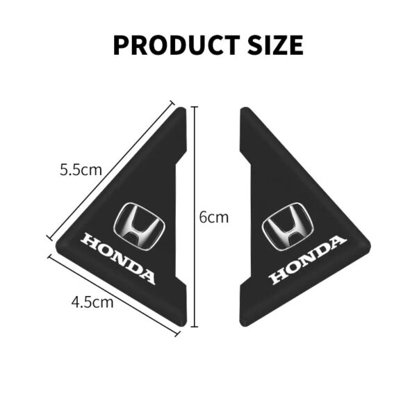 2pcs Car Door Corner Silicone Anti-Scratch Anti-bump Protection Stickers for Honda Accord CRV XRV Civic FIT Auto Accessories - Image 6