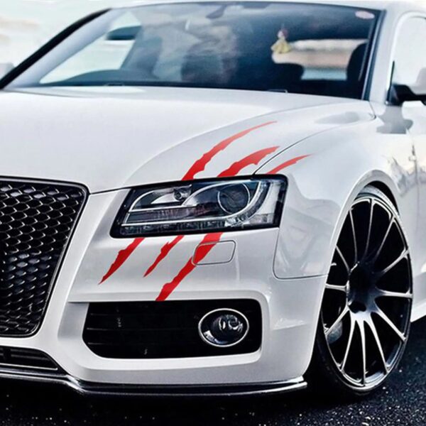 Monster Claw Scratch Car Stickers  Auto Stripe Marks Headlight Vinyl Decal for Car SUV Body Decorative Stickers car accessories - Image 10