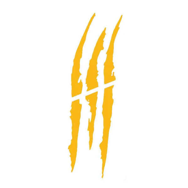 1/2pcs Auto Car Sticker Reflective Monster Claw Scratch Stripe Marks Headlight Decal Car Stickers 40cmX11cm Car Accessories - Image 4