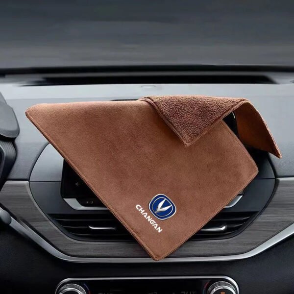 Fiber Fleece Car Cleaning Car Wash Towel Auto Tool Accessories For Changan CS75 CS35 CS15 CS95 RAETON CX70 CS55 EADO CS15EV etc - Image 3
