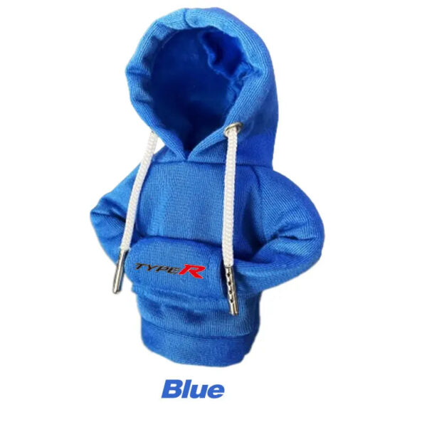 Hoodie Car Gear Shift Knob Cover Manual Handle Change Lever Cover For Honda TYPER Civic XR-V HR-V Accord Odyssey Auto Styling - Image 9
