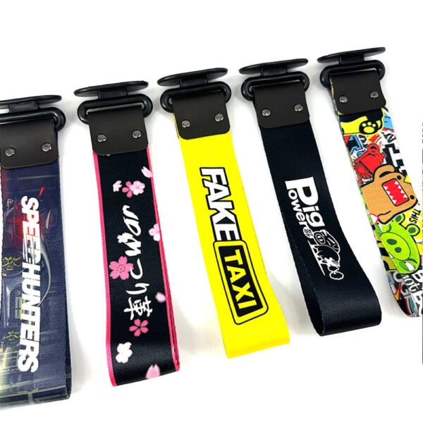 JDM Racing Car Tow Strap Hook Universal Durable Rear Front Towing Equipment for Autos Tuning Accessories Drift Charm Decoration - Image 3