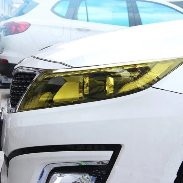 Gloss Transparent Light Black Smoke PVC Film Tint 30 X60cm Auto Car Light Headlight Taillight Tint Vinyl Film Sticker Wrap Cover - Image 5