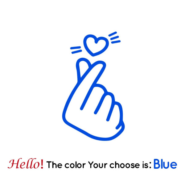 Lovely Korean Love Heart Stickers For Auto Window Decor Vinyl Decal Show Love Car Sticker - Image 8
