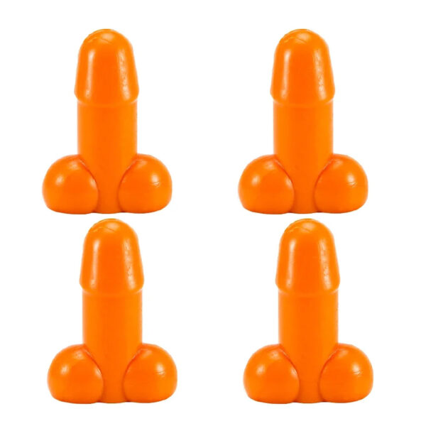 4Pcs Car Penis Shape Valve Stem Cap Car Motorcycles Luminous Car Tire Valve Caps Prank Auto Stem Cap Wheel Tire Valve Stem Cap - Image 9