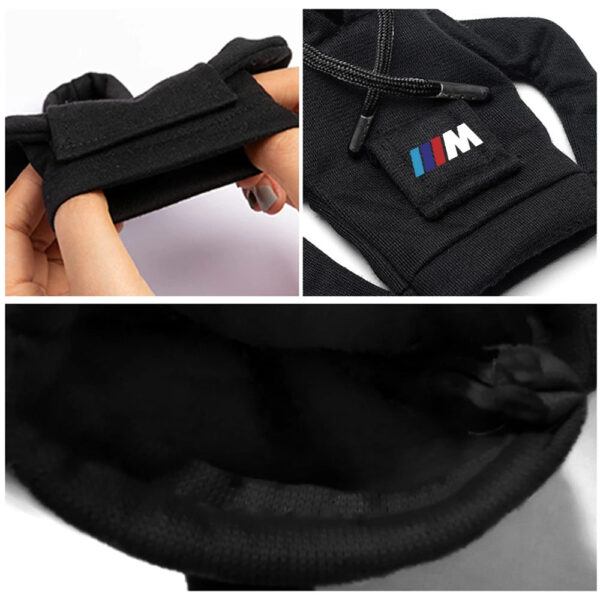 1pc Hoodie Handle Creative Car gear lever hoodie Shift Lever Cover Funny For BMW M E70 X6 F32 Auto Interior Accessories Styling - Image 4
