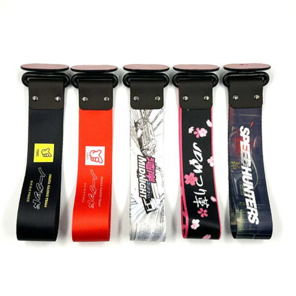 JDM Racing Car Tow Strap Hook Universal Durable Rear Front Towing Equipment for Autos Tuning Accessories Drift Charm Decoration - Image 2