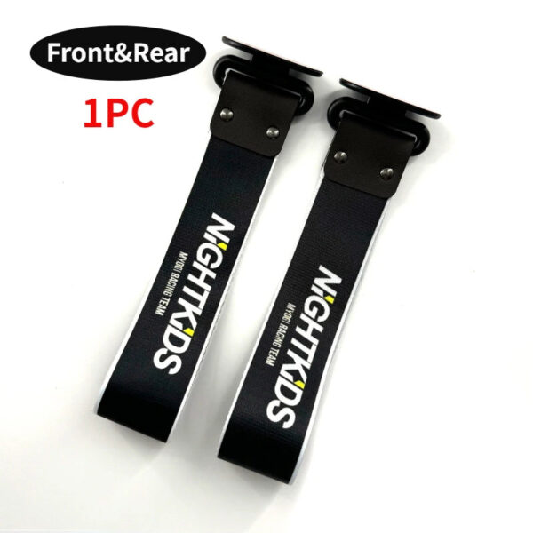 JDM Racing Car Tow Strap Hook Universal Durable Rear Front Towing Equipment for Autos Tuning Accessories Drift Charm Decoration - Image 12