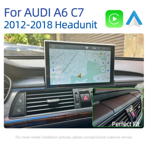 Android 14 Carplay Car Multimedia Player For Audi A6 C7 A7 2012~2018 Touch Screen 4G Music Stereo GPS Navi 8+256GB Auto Radio - Image 3