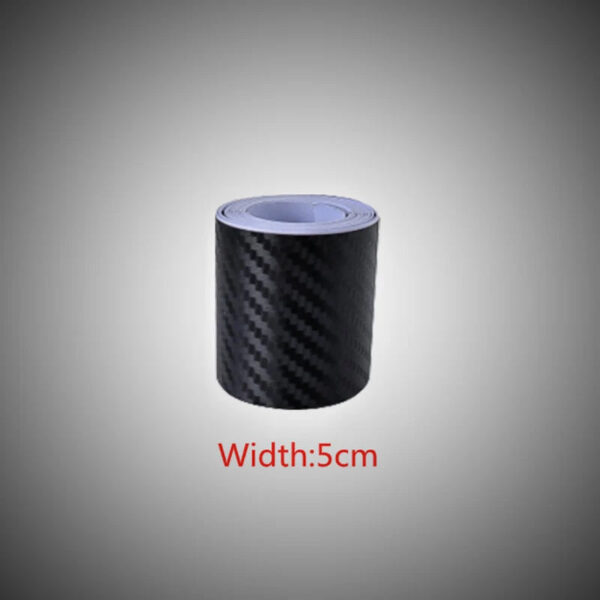 Nano Carbon Fiber Car Stickers DIY Paste Protector Strip Auto Door Sill Side Mirror Anti Scratch Tape Waterproof Protection Film - Image 8