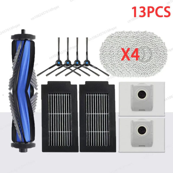 For Ecovacs T50 PRO OMNI /T50 AUTO DDX67 Robot Vacuum Cleaner Accessories Main Side Brush Mop Cloth HEPA Filter Dust Bag Parts - Image 18
