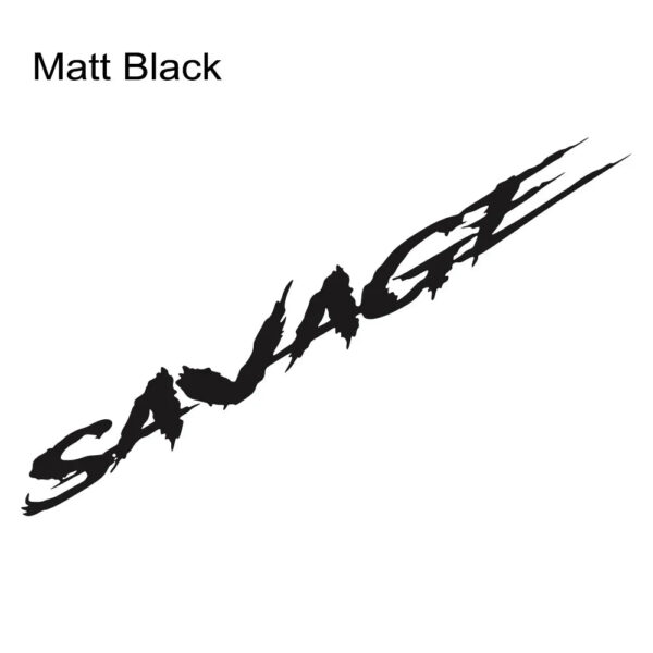 Savage Car Windshield Cool Style Sticker Auto Body Rear Window DIY Decor PVC Vinyl Film Universal Decal Car Tuning Accessories - Image 9