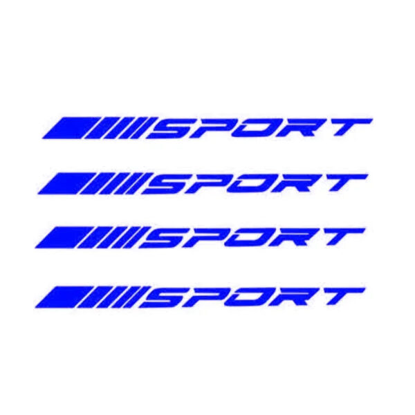 4pcs Waterproof Car Reflective Stickers Wheels Rims Sport Racing DIY Decorative Stripes Decal Emblem Auto SUV Truck Accessories - Image 10