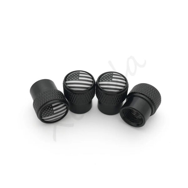 4Pcs USA US America Flags Logo Car Wheel Tire Valve Stem Caps Cover For Toyota Ford Chevrolet GMC VW Honda Jeep Auto Accessories - Image 7