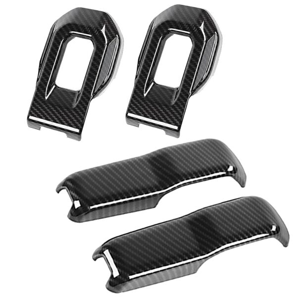Car Hood Lock Catch Latches Decorative Cover Trim for Jeep Wrangler JL 2018 2019 Gladiator JT Sports Rubicon Sahara 2020-2023 - Image 7