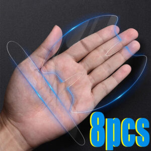 Car Anti Scratch Stickers Transparent Door Handle Bowl Protection Stickers Auto Grips Tape Paint Protection Stickers Decals