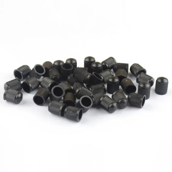 100Pcs Dustproof Tire Valve Caps Plastic Car Tire Pressure Covers Universal Wheel Stem Air Valve Caps Auto Bike Dustproof Caps - Image 3