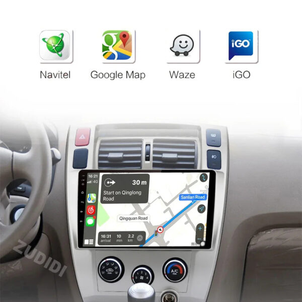 Car Radio Android 16 for Hyundai Tucson 2004-2013 Multimedia Video Player Navigation 2 Din DVD Head Unit Stereo Carplay Speakers - Image 4
