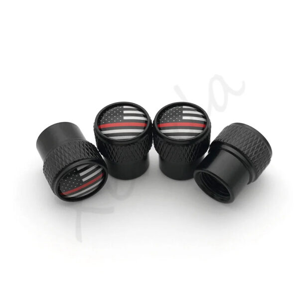 4Pcs USA US America Flags Logo Car Wheel Tire Valve Stem Caps Cover For Toyota Ford Chevrolet GMC VW Honda Jeep Auto Accessories - Image 8
