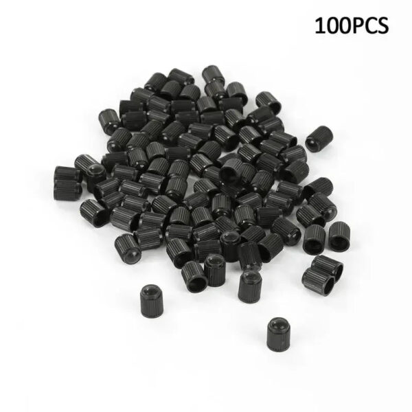 100Pcs Dustproof Tire Valve Caps Plastic Car Tire Pressure Covers Universal Wheel Stem Air Valve Caps Auto Bike Dustproof Caps - Image 7