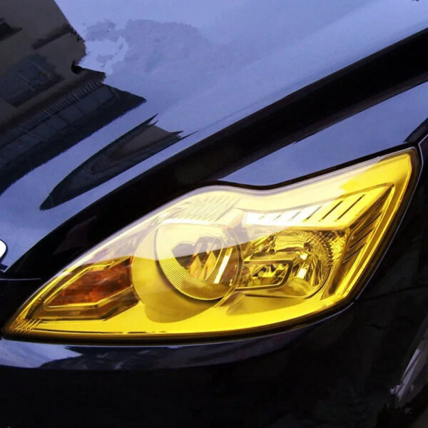 Gloss Transparent Light Black Smoke PVC Film Tint 30 X60cm Auto Car Light Headlight Taillight Tint Vinyl Film Sticker Wrap Cover - Image 3