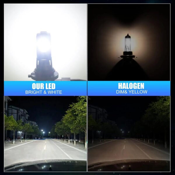 30000LM H8 H11 LED Headlight Bulb 9005 HB3 9006 HB4 H16 JP Fog Light Canbus Mini 880 881 White 6500K CSP for Car Auto Diode Lam - Image 4