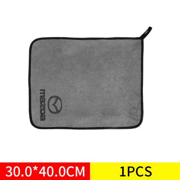 Extra Soft Car Microfiber Cleaning Towels Thickened Soft Auto Washing Drying Cloth For Mazda 3 2 6 CX5 CX4 CX3 CX9 Axela Atenza - Image 7