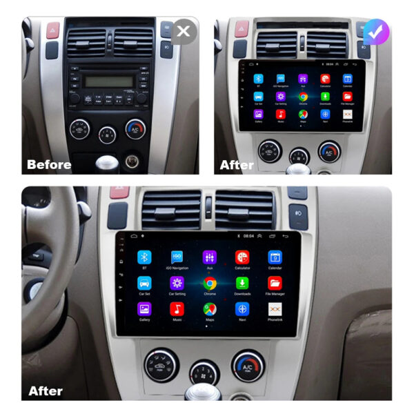 Car Radio Android 16 for Hyundai Tucson 2004-2013 Multimedia Video Player Navigation 2 Din DVD Head Unit Stereo Carplay Speakers - Image 2