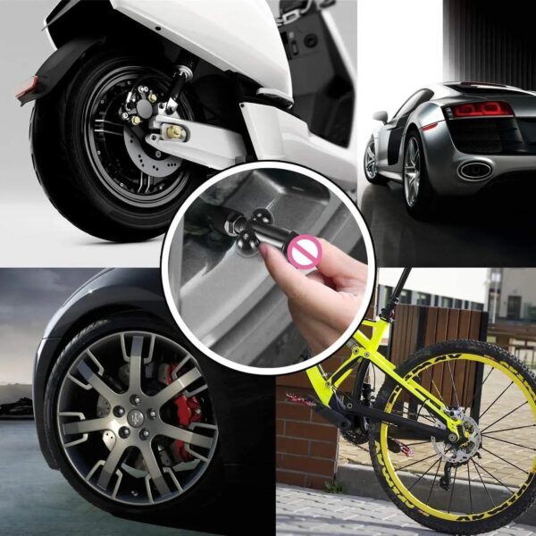 4Pcs Car Penis Shape Valve Stem Cap Car Motorcycles Luminous Car Tire Valve Caps Prank Auto Stem Cap Wheel Tire Valve Stem Cap - Image 6