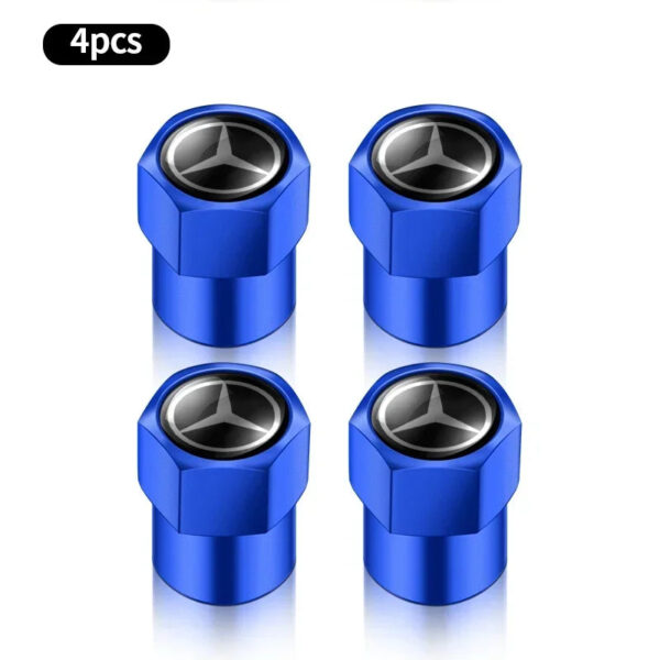 4pcs Car Wheel Tire Valve Caps Stem Case With Logo Auto Styling for Mercedes Benz W211 W204 W210 W203 CLA GLA Auto Accessories - Image 11