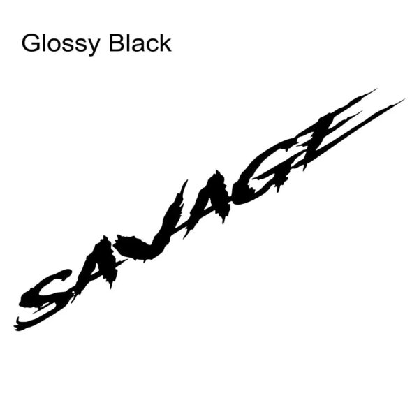 Savage Car Windshield Cool Style Sticker Auto Body Rear Window DIY Decor PVC Vinyl Film Universal Decal Car Tuning Accessories - Image 11