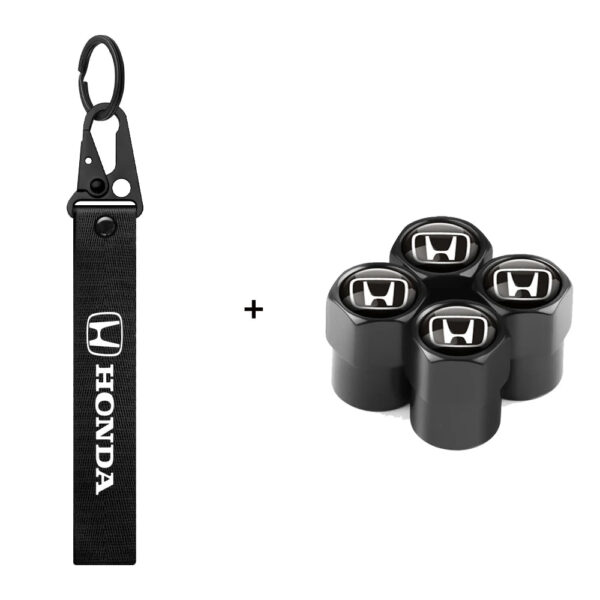 Car Keychain Key Ring  Auto Tire Wheel Valve Caps Accessories for Honda Mugen INSPIRE XR-V CR-V UR-V CR-Z Fit Type R Type S VTEC - Image 8