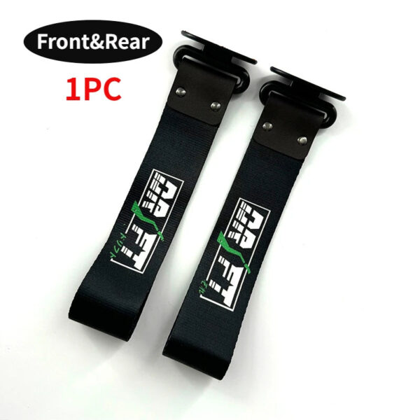 JDM Racing Car Tow Strap Hook Universal Durable Rear Front Towing Equipment for Autos Tuning Accessories Drift Charm Decoration - Image 8