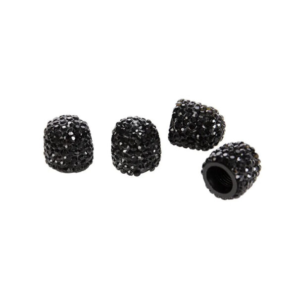 4Pcs Rhinestone Car Tire Valve Caps Diamond Inlay Bling Bling Car Wheel Valve Cover Decoration Dustproof Cap Auto Accessories - Image 7