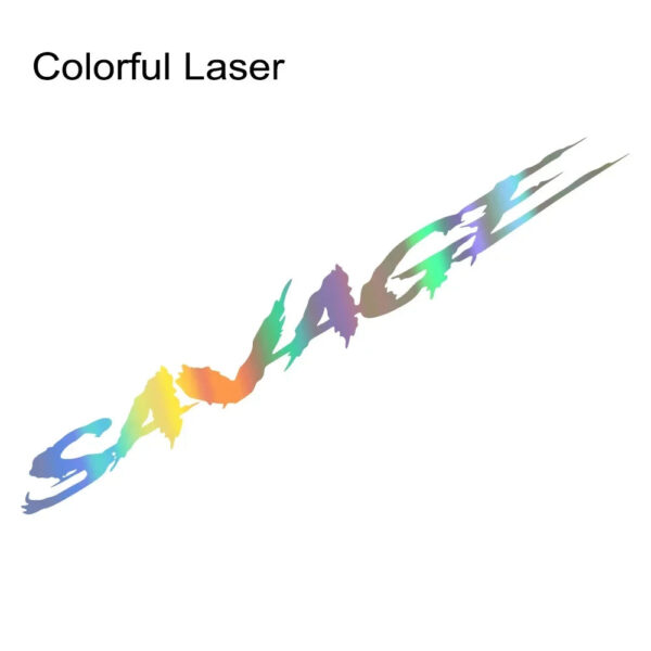 Savage Car Windshield Cool Style Sticker Auto Body Rear Window DIY Decor PVC Vinyl Film Universal Decal Car Tuning Accessories - Image 7