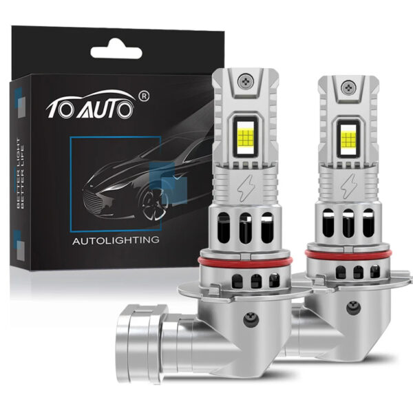 TOAUTO H4 LED Light 100W 20000LM 9005 9006 H11 H7 LED Headlight Canbus 36 CSP Car High Close Lamps Auto With Fan Turbo Lights - Image 10
