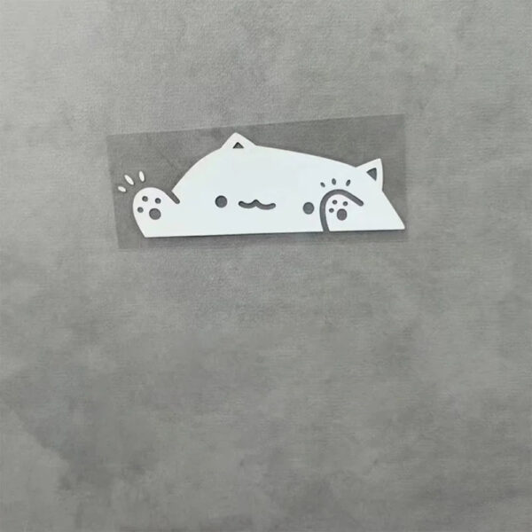 1Pc Cat Car Sticker Auto Window Body Bumper Trunk Decals Creative Decorative Covering Sticker Motorcycle Fuel Tank Decoration - Image 8