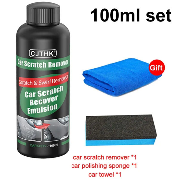 Car Scratch Remover Paint Care Tools Auto Swirl Remover Scratches Repair Polishing Auto Body Grinding Compound Anti Scratch Wax - Image 7