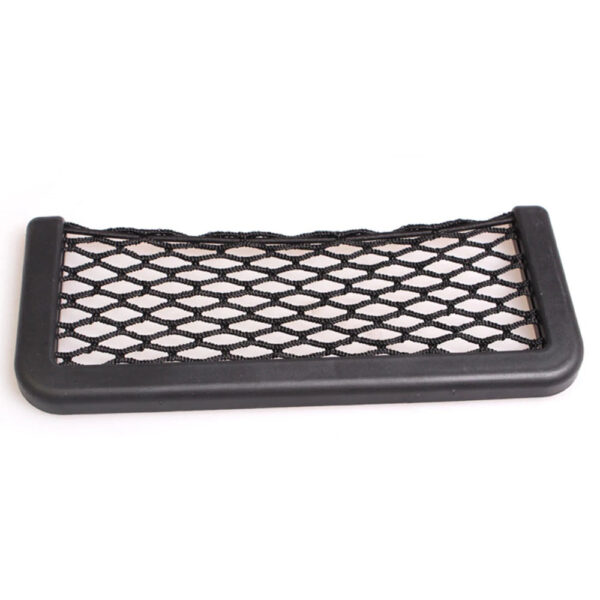 1Pcs Universal Car Organizer Mesh Storage Bag Net Pocket Mobile Phone Holder Auto Accessories Multi Function Storage Net Pocket - Image 7