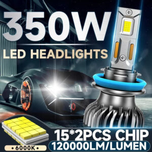 360W H7 H4 H11 LED CANBUS Lamp 9005 HB3 9006 HB4 H8 H9 9012 HIR2 Car LED Headlight Bulb 120000LM 12V 24V Auto Headlamp