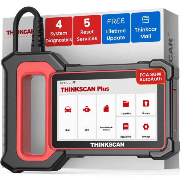 Thinkscan Plus S7 OBD2 Scanner Car Diagnostic Scanner for Engine ABS Transmission AC BCM IC Airbag Code Reader Auto Scan Tools - Image 7